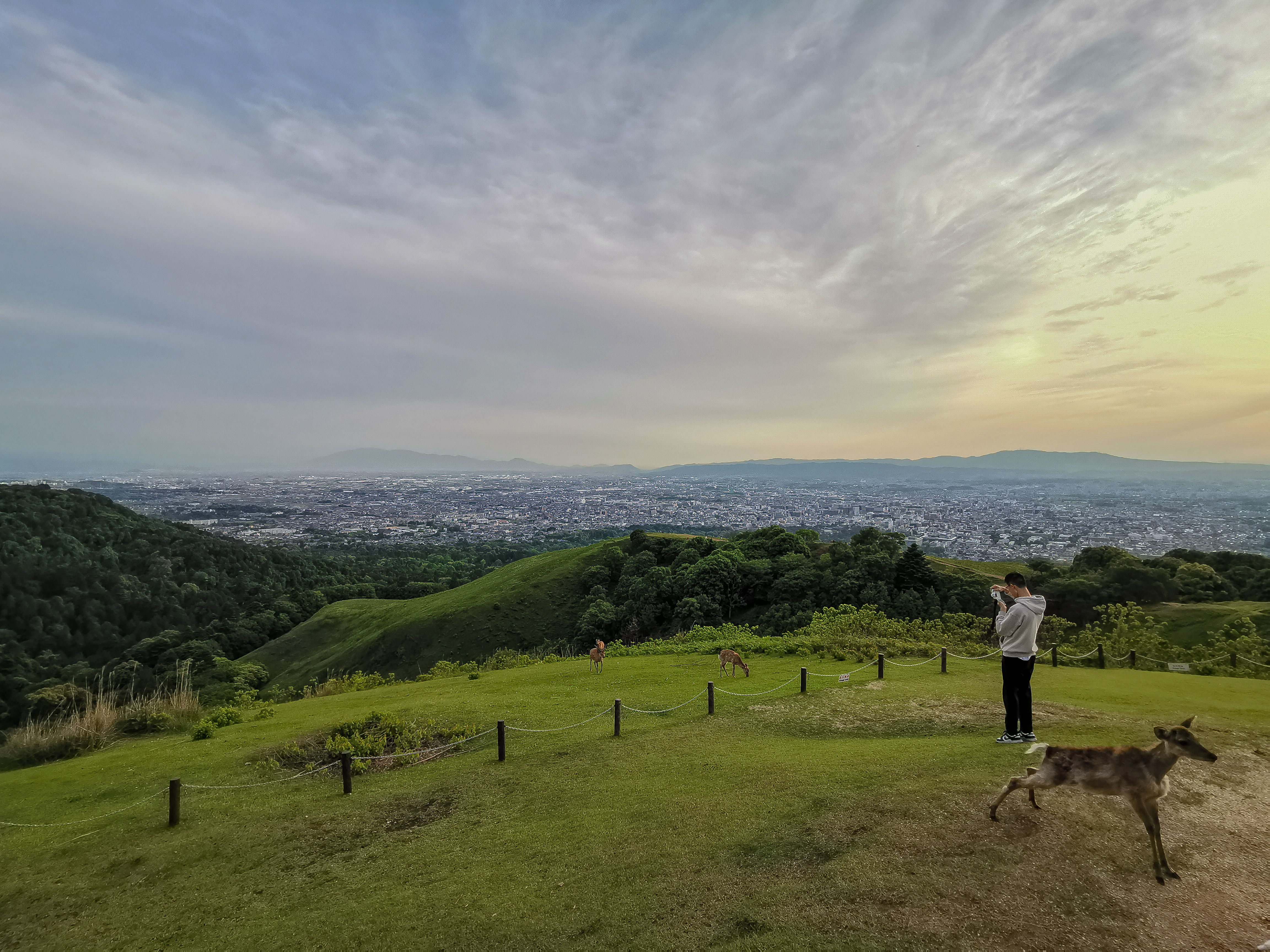 Výhled z Wakakusayama